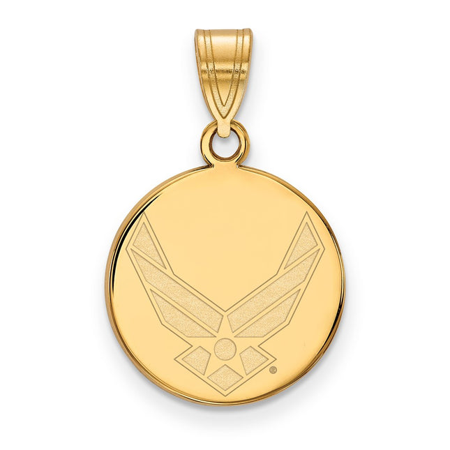 14k Yellow Gold Pendants Style 4Y030USAF - Classique Jewelry Inc.