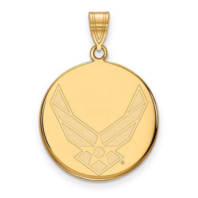14k Yellow Gold Pendants Style 4Y032USAF - Classique Jewelry Inc.