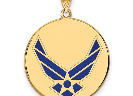 14k Yellow Gold Pendants Style 4Y035USAF - Classique Jewelry Inc.