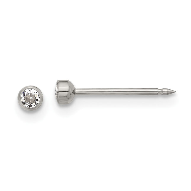 Titanium Earrings Style 550E - Classique Jewelry Inc.