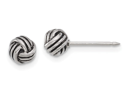 Stainless Steel Earrings Style 594E - Classique Jewelry Inc.