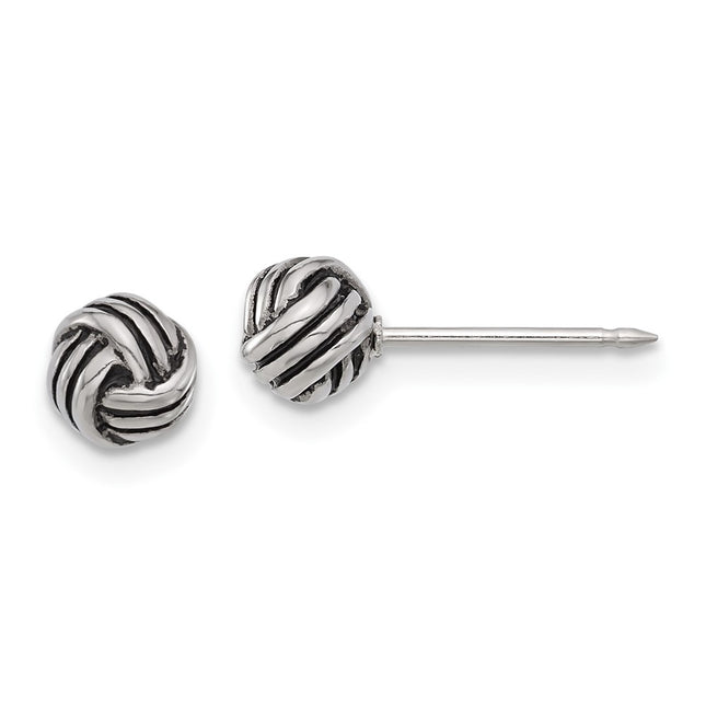 Stainless Steel Earrings Style 594E - Classique Jewelry Inc.