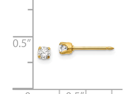 14k Yellow Gold Earrings Style 68E - Classique Jewelry Inc.