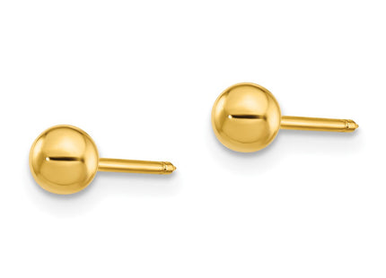 14k Yellow Gold Earrings Style 69E - Classique Jewelry Inc.
