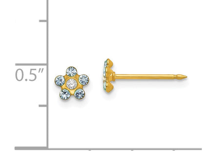 14k Yellow Gold Earrings Style 783E - Classique Jewelry Inc.