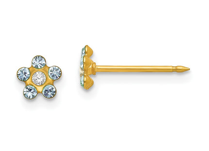 14k Yellow Gold Earrings Style 783E - Classique Jewelry Inc.