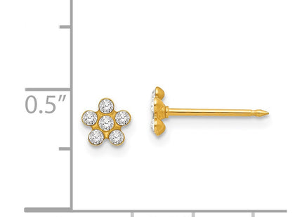 14k Yellow Gold Earrings Style 784E - Classique Jewelry Inc.