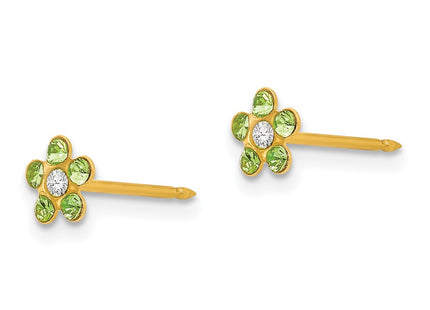 14k Yellow Gold Earrings Style 788E - Classique Jewelry Inc.