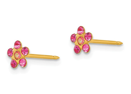 14k Yellow Gold Earrings Style 790E - Classique Jewelry Inc.