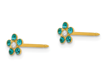 14k Yellow Gold Earrings Style 792E - Classique Jewelry Inc.