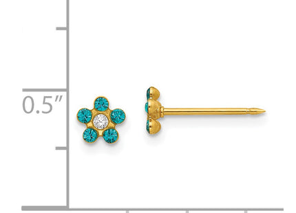 14k Yellow Gold Earrings Style 792E - Classique Jewelry Inc.