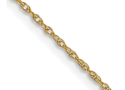 14K gold rope link chain