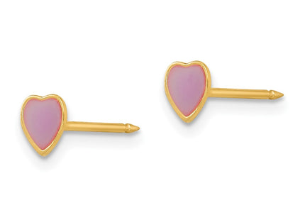 14k Yellow Gold Earrings Style 843E - Classique Jewelry Inc.