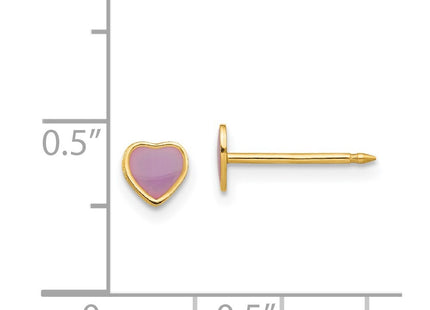 14k Yellow Gold Earrings Style 843E - Classique Jewelry Inc.