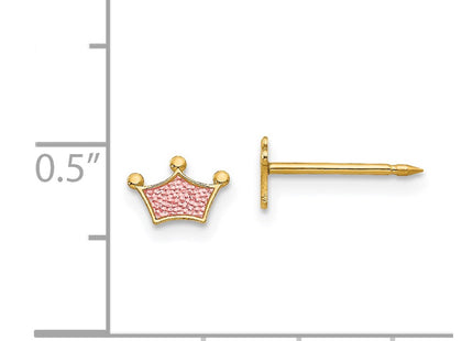 14k Yellow Gold Earrings Style 844E - Classique Jewelry Inc.