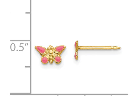 14k Yellow Gold Earrings Style 847E - Classique Jewelry Inc.