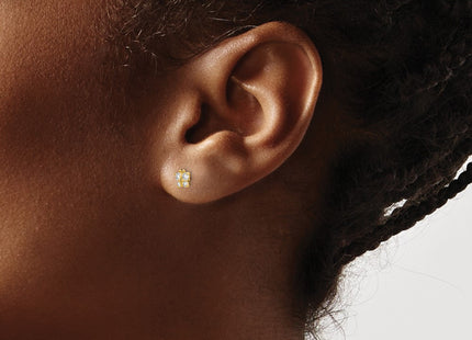 14k Yellow Gold Earrings Style 848E - Classique Jewelry Inc.