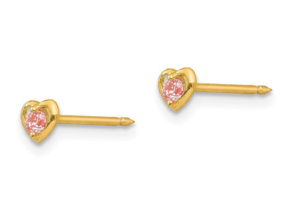 14k Yellow Gold Earrings Style 849E - Classique Jewelry Inc.