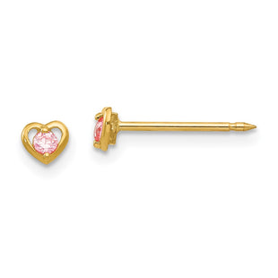 14k Yellow Gold Earrings Style 849E - Classique Jewelry Inc.