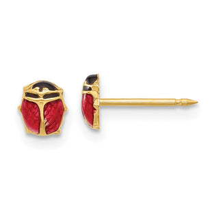 14k Yellow Gold Earrings Style 866E - Classique Jewelry Inc.