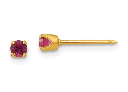 14k Yellow Gold Earrings Style 94E - Classique Jewelry Inc.