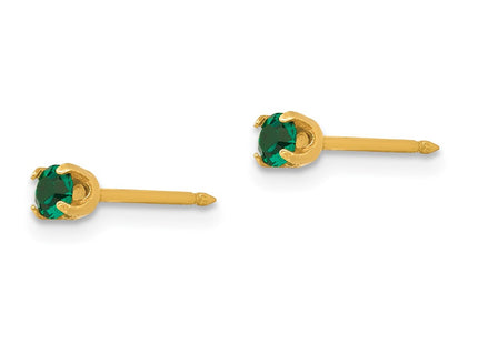14k Yellow Gold Earrings Style 97E - Classique Jewelry Inc.
