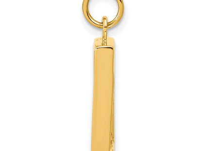 14k Yellow Gold Pendants Style A0194 - Classique Jewelry Inc.