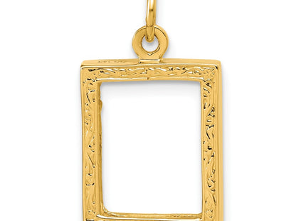 14k Yellow Gold Pendants Style A0194 - Classique Jewelry Inc.