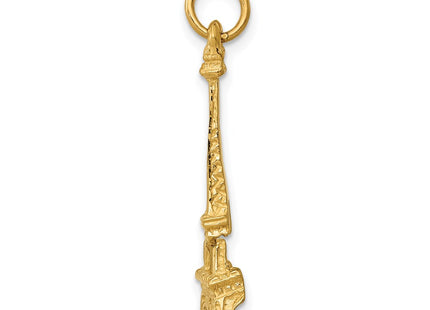 14k Yellow Gold Jewelry Style A0383 - Classique Jewelry Inc.