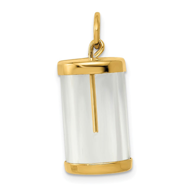 14k Yellow Gold Jewelry Style A0407E - Classique Jewelry Inc.