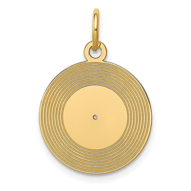 14k Yellow Gold Jewelry Style A0564 - Classique Jewelry Inc.