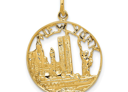14k Yellow Gold Jewelry Style A0601 - Classique Jewelry Inc.