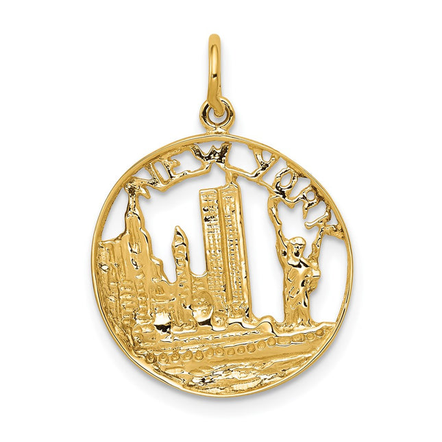 14k Yellow Gold Jewelry Style A0601 - Classique Jewelry Inc.