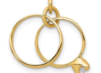 14k Yellow Gold Rings Style A1033 - Classique Jewelry Inc.