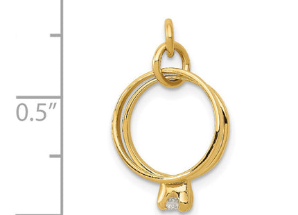14k Yellow Gold Rings Style A1033 - Classique Jewelry Inc.