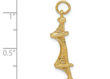 14k Yellow Gold Jewelry Style A1069 - Classique Jewelry Inc.
