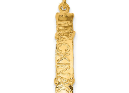 14k Yellow Gold Jewelry Style A1069 - Classique Jewelry Inc.