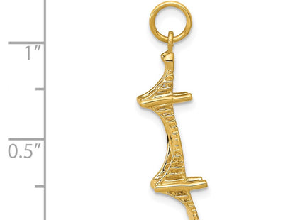 14k Yellow Gold Jewelry Style A1069 - Classique Jewelry Inc.