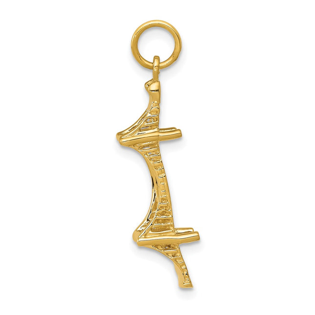 14k Yellow Gold Jewelry Style A1069 - Classique Jewelry Inc.