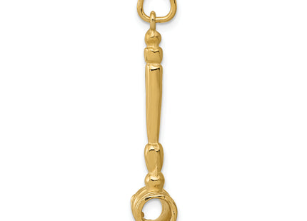 14k 3-D Gavel Charm