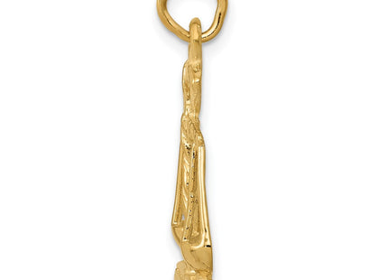 14k Scales Of Justice Charm (Style A1493)