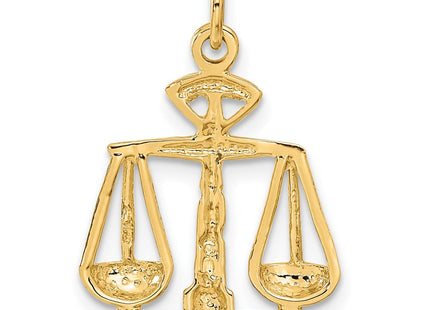14k Scales Of Justice Charm (Style A1493)