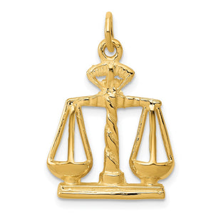 14k Scales Of Justice Charm (Style A1493)