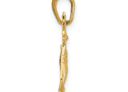 14k Yellow Gold Pendants Style A1589 - Classique Jewelry Inc.