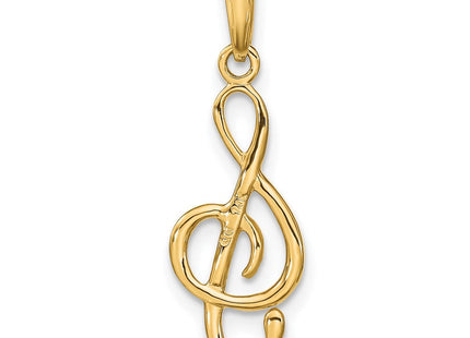 14K gold charm, another view