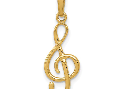 14k Yellow Gold Pendants Style A2192 - Classique Jewelry Inc.