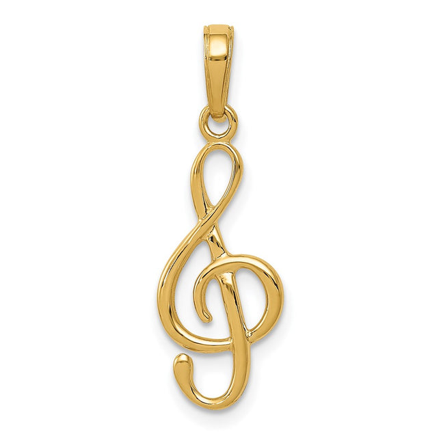 14k Yellow Gold Pendants Style A2192 - Classique Jewelry Inc.