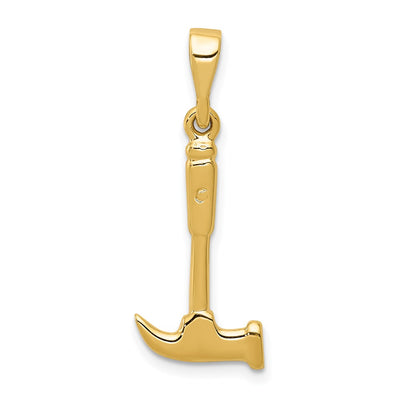 14K Hammer Charm