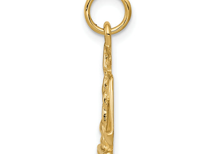 14k Scales Of Justice Charm, 21 x 13mm