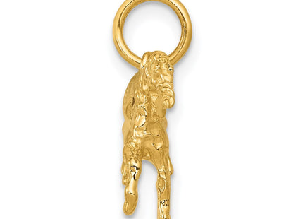 14K gold charm, alternate view
